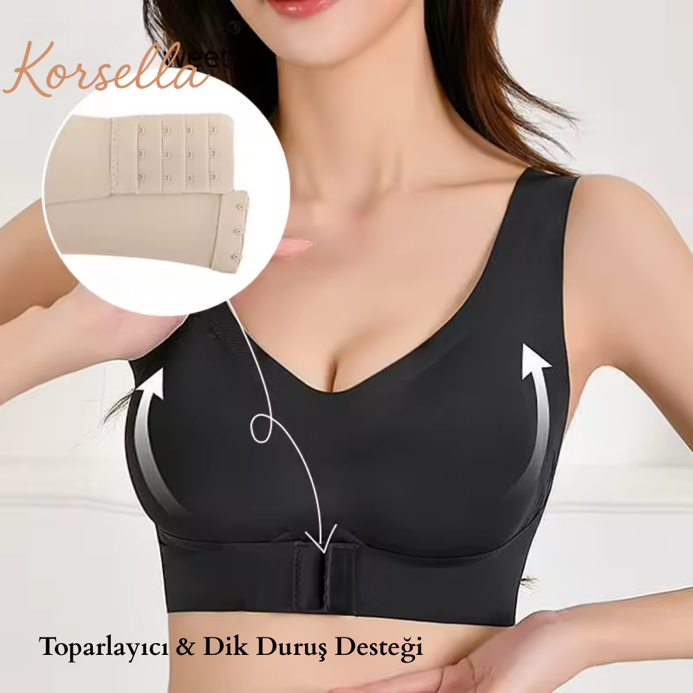 KAMBURLAŞMA ÖNLEYİCİ DİK DURUŞ SÜTYENİ