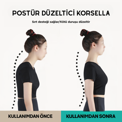 KAMBURLAŞMA ÖNLEYİCİ DİK DURUŞ SÜTYENİ