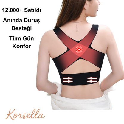 KAMBURLAŞMA ÖNLEYİCİ DİK DURUŞ SÜTYENİ